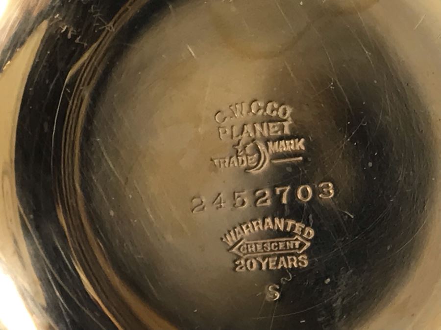 Working Hamilton Watch Co 924 Pocket Watch 17 Jewels Lancaster PA With Handmade Wooden Pocket Watch Display Case [Photo 10]