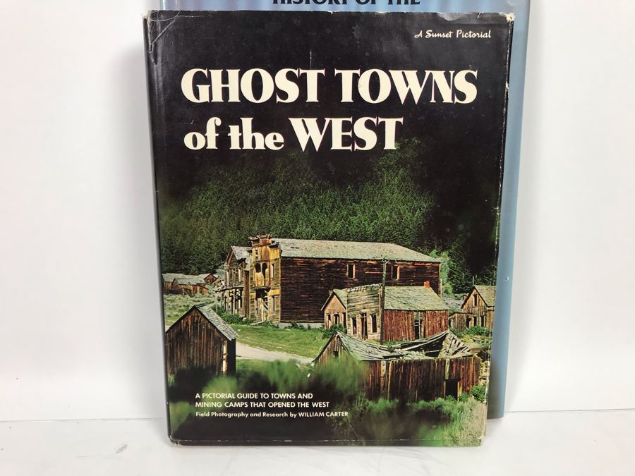 Wooden And Embossed Copper Art Deco Bookends With Book Lot: Man & Yosemite, San Diego Then And Now, Las Vegas Through The Generations, Pacific Coastal Liners, Ghost Towns Of The West And More [Photo 24]