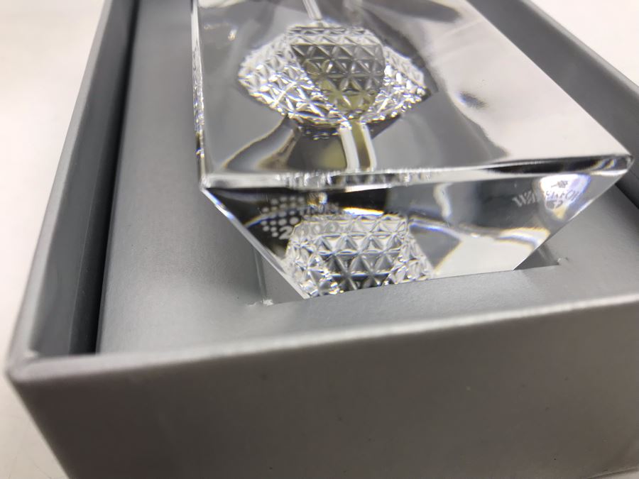 Waterford Times Square Ball 100th Anniversay Snow Globe Holiday Heirlooms Music Box And The Times Square Collection Star Of Hope Design With Box [Photo 8]