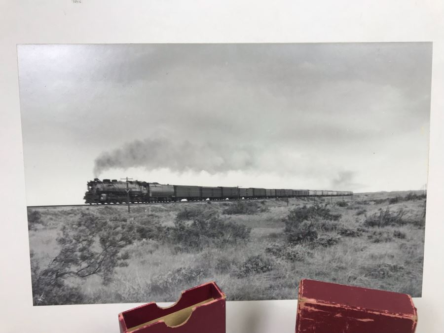 Vintage Southern Pacific Railroad Lines Playing Cards And Vintage Railroad Photograph [Photo 7]