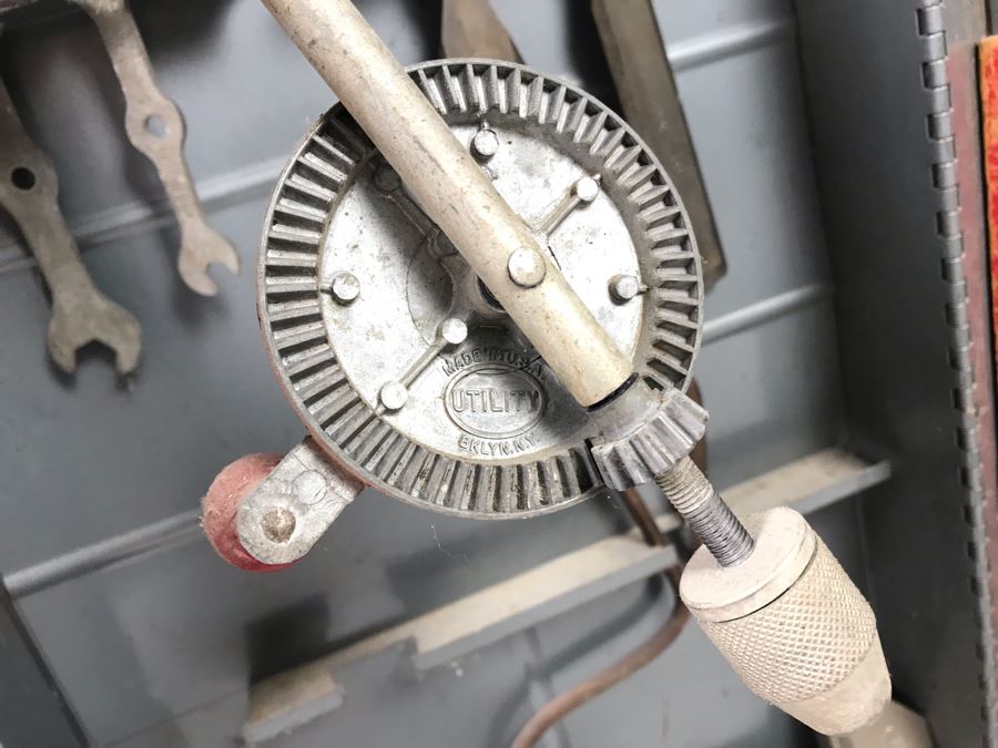 Vintage Sears, Roebuck And CO Happi Time Kids Tools Set With Metal Tool Box [Photo 10]