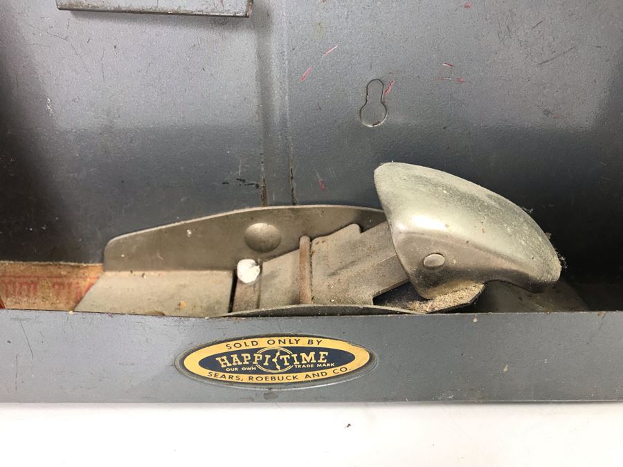 Vintage Sears, Roebuck And CO Happi Time Kids Tools Set With Metal Tool Box [Photo 5]