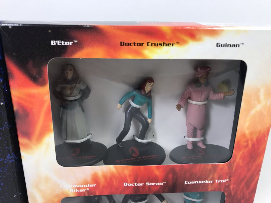 (2) Star Trek Space Action Figures Sets: Deep Space Nine And Generations [Photo 6]