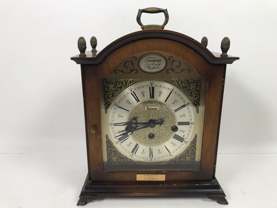 Bulova Watch Company Mantle Clock 340-020 Made In West Germany 13'H X 10'W [Photo 1]