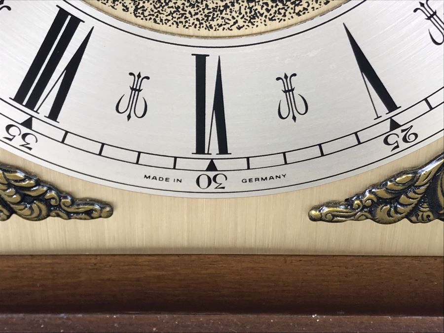 Bulova Watch Company Mantle Clock 340-020 Made In West Germany 13'H X 10'W [Photo 7]