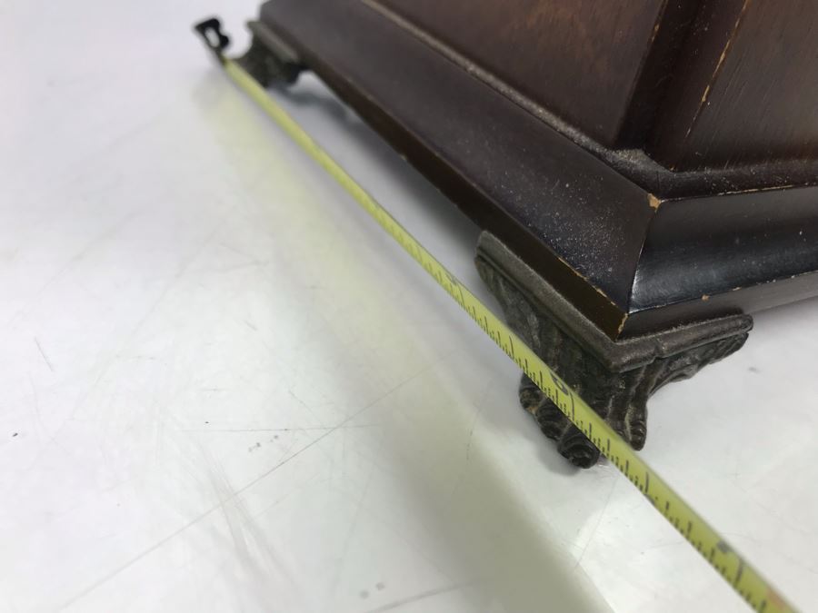 Bulova Watch Company Mantle Clock 340-020 Made In West Germany 13'H X 10'W [Photo 21]