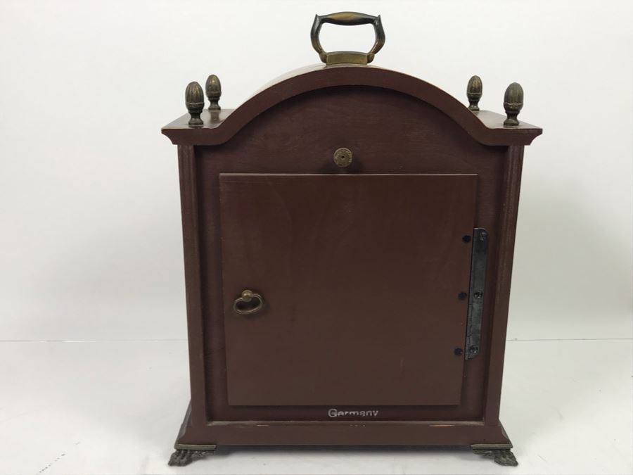 Bulova Watch Company Mantle Clock 340-020 Made In West Germany 13'H X 10'W [Photo 10]