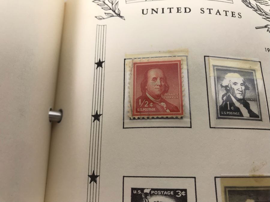 Vintage Stamp Album Book - See Photos [Photo 17]