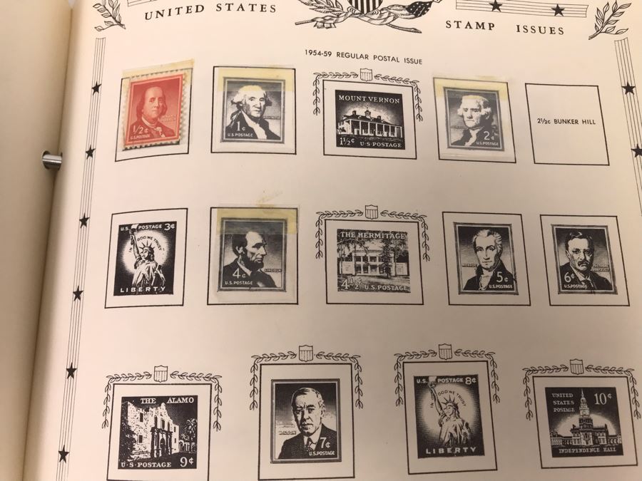 Vintage Stamp Album Book - See Photos [Photo 16]