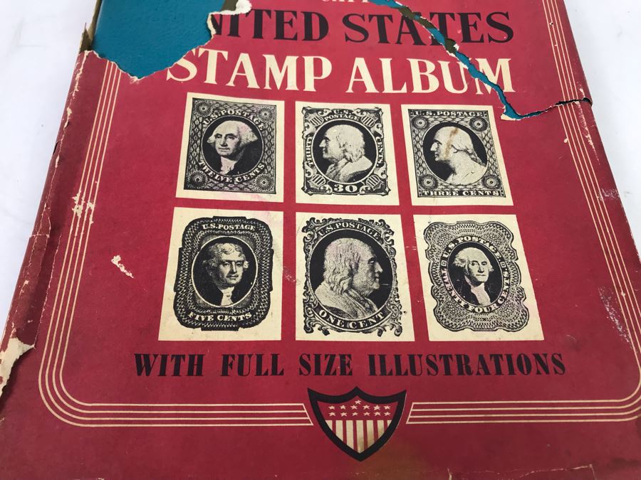 Vintage Stamp Album Book - See Photos [Photo 3]