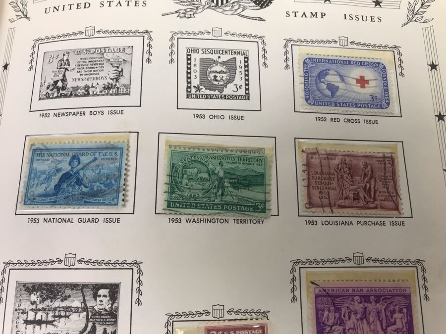 Vintage Stamp Album Book - See Photos [Photo 13]