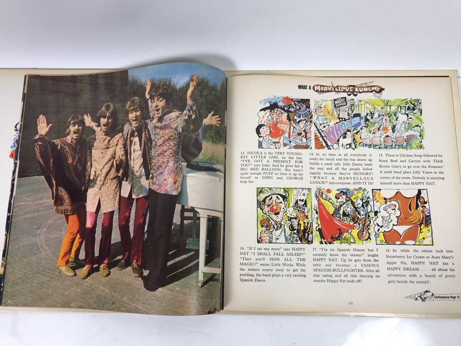 The Beatles Magical Mystery Tour Gatefold With Cherry 24-Page Color Picture Book SMAL-2835 [Photo 13]