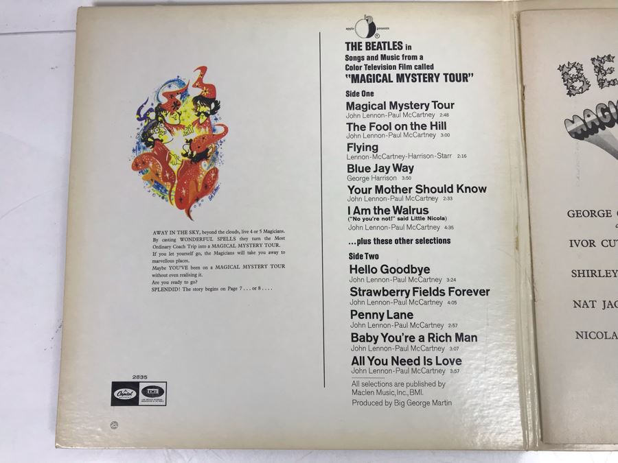 The Beatles Magical Mystery Tour Gatefold With Cherry 24-Page Color Picture Book SMAL-2835 [Photo 4]