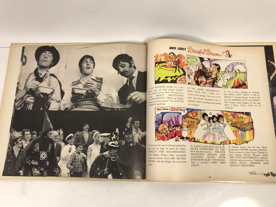 The Beatles Magical Mystery Tour Gatefold With Cherry 24-Page Color Picture Book SMAL-2835 [Photo 17]
