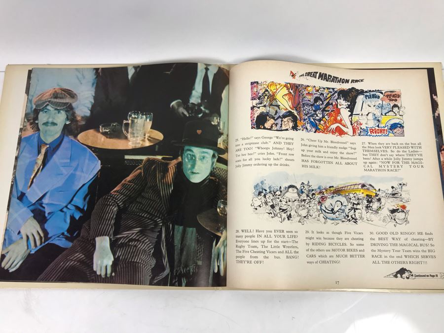 The Beatles Magical Mystery Tour Gatefold With Cherry 24-Page Color Picture Book SMAL-2835 [Photo 16]