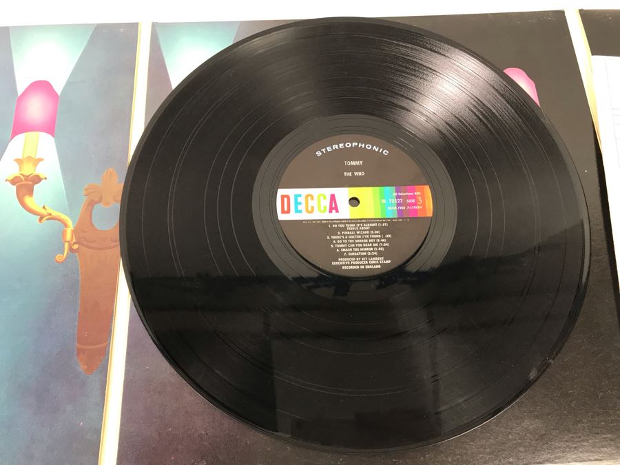 The Who TOMMY Vinyl Record With Insert [Photo 15]