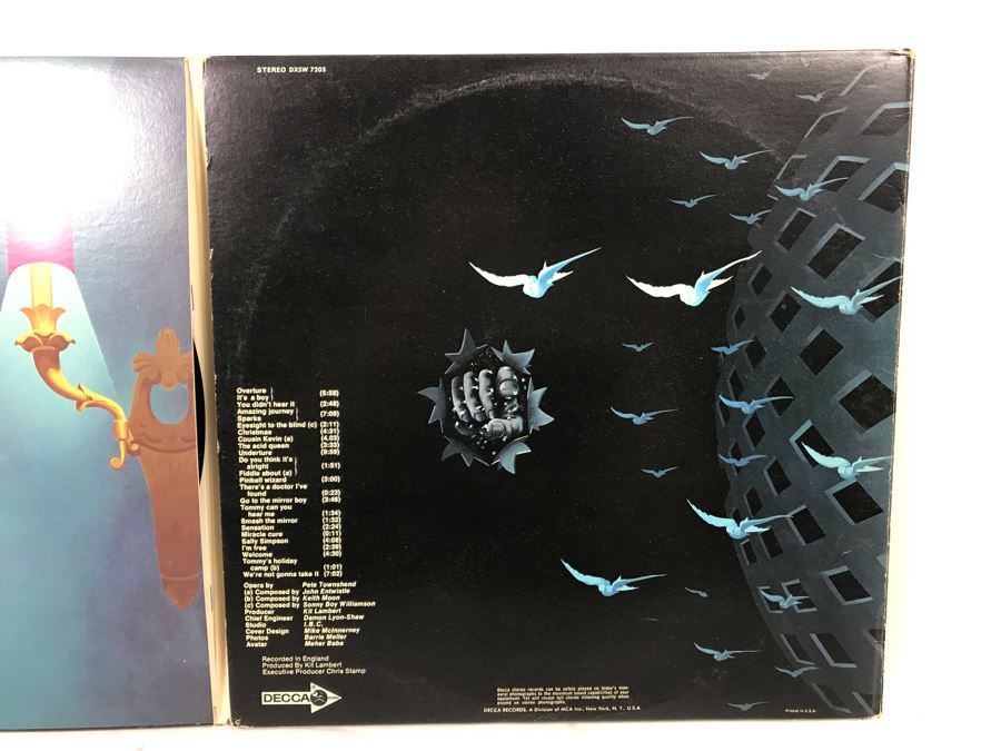 The Who TOMMY Vinyl Record With Insert [Photo 4]