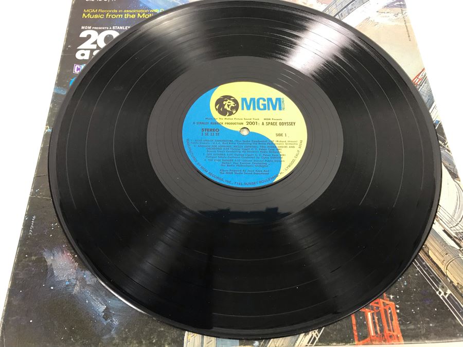 Stanley Kubrick 2001 A Space Odyssey Vinyl Record [Photo 6]