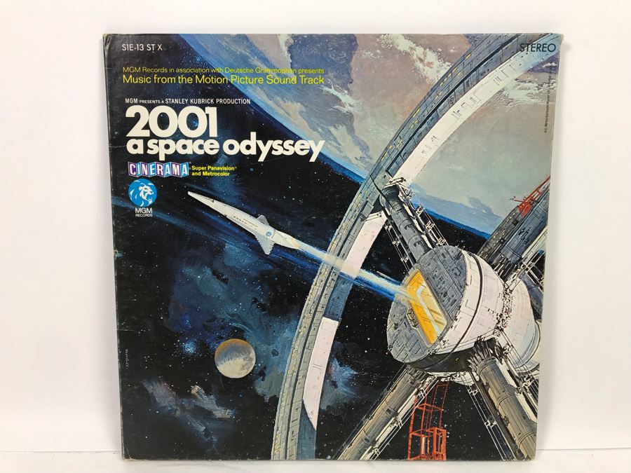 Stanley Kubrick 2001 A Space Odyssey Vinyl Record [Photo 1]