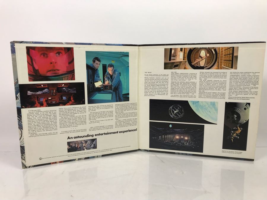 Stanley Kubrick 2001 A Space Odyssey Vinyl Record [Photo 2]