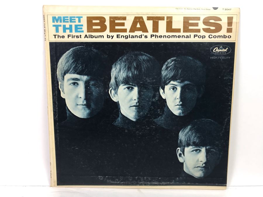 Meet The Beatles! The First Album Capitol Vinyl Record