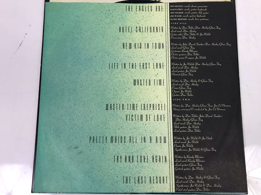 Eagles Hotel California (With Poster) And Surfing Classics Vinyl Records [Photo 13]