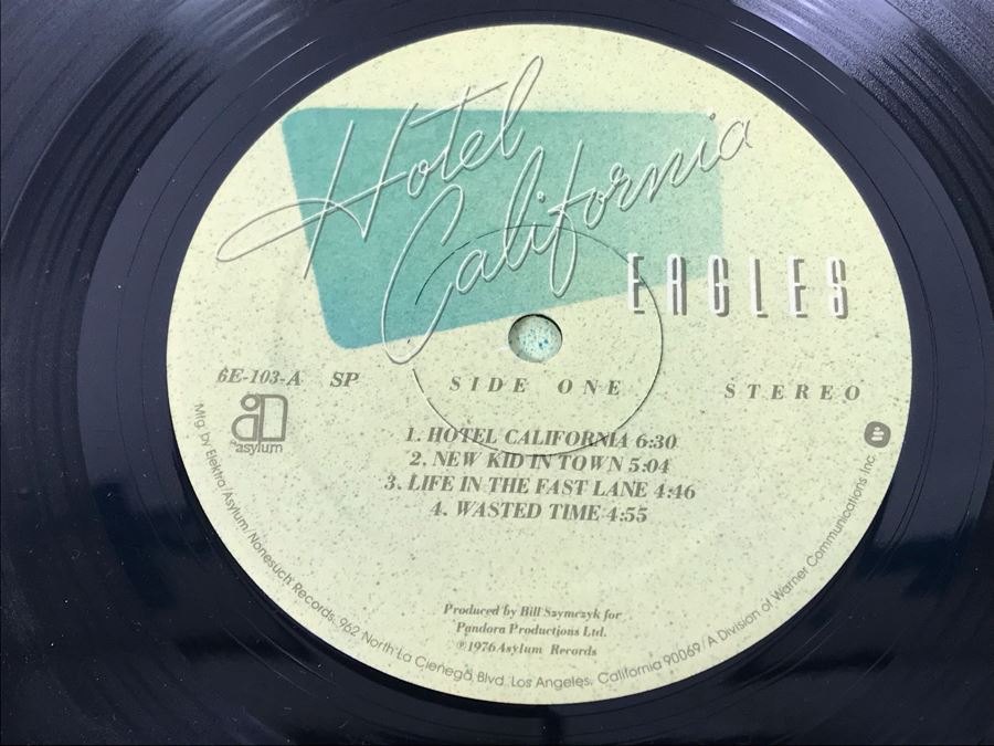 Eagles Hotel California (With Poster) And Surfing Classics Vinyl Records [Photo 16]