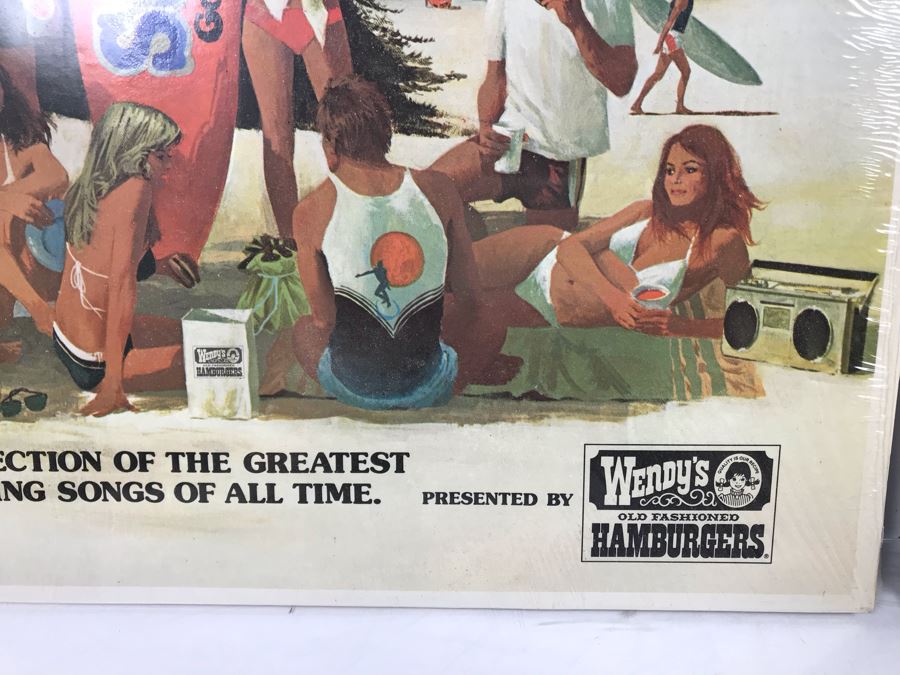 Eagles Hotel California (With Poster) And Surfing Classics Vinyl Records [Photo 4]