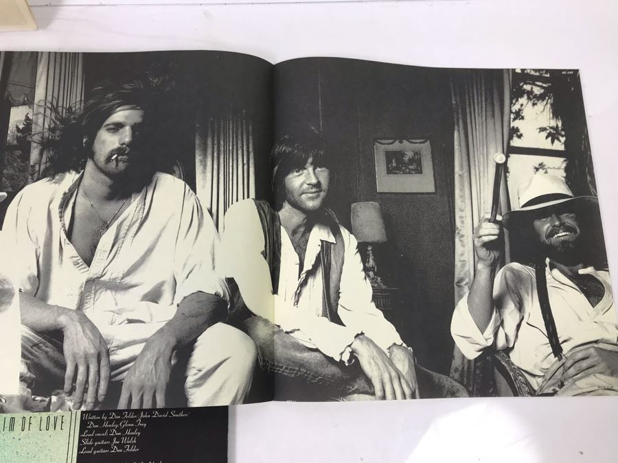 Eagles Hotel California (With Poster) And Surfing Classics Vinyl Records [Photo 12]