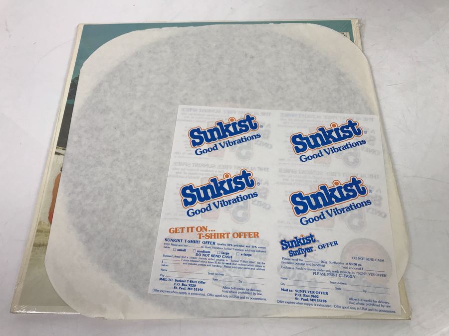 Eagles Hotel California (With Poster) And Surfing Classics Vinyl Records [Photo 6]