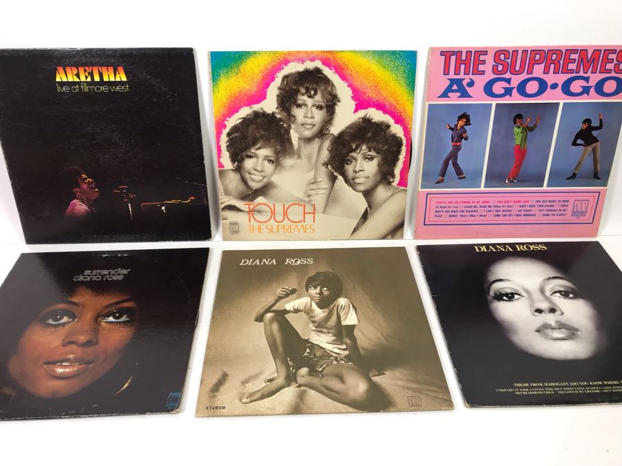 (6) Vinyl Records Lot