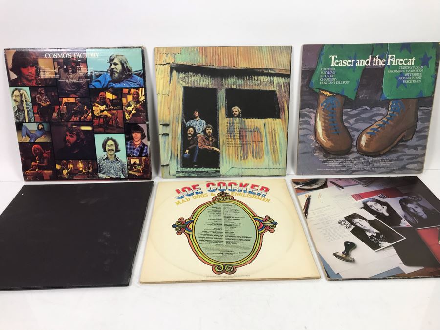 (6) Vinyl Records Lot