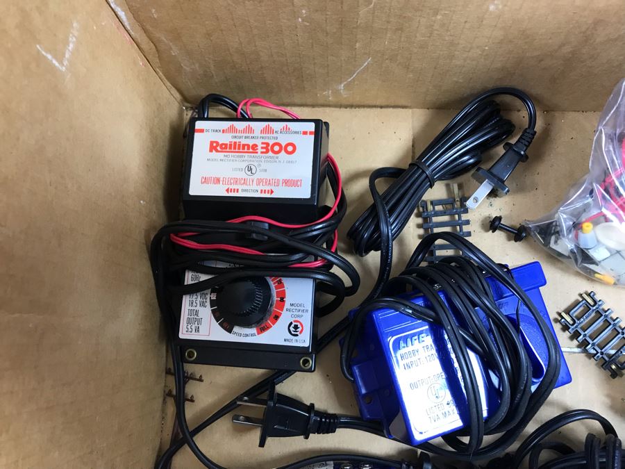 Toy Train Lot With Trains, Tracks, Transformers, Accessories And Books - See Photos [Photo 21]