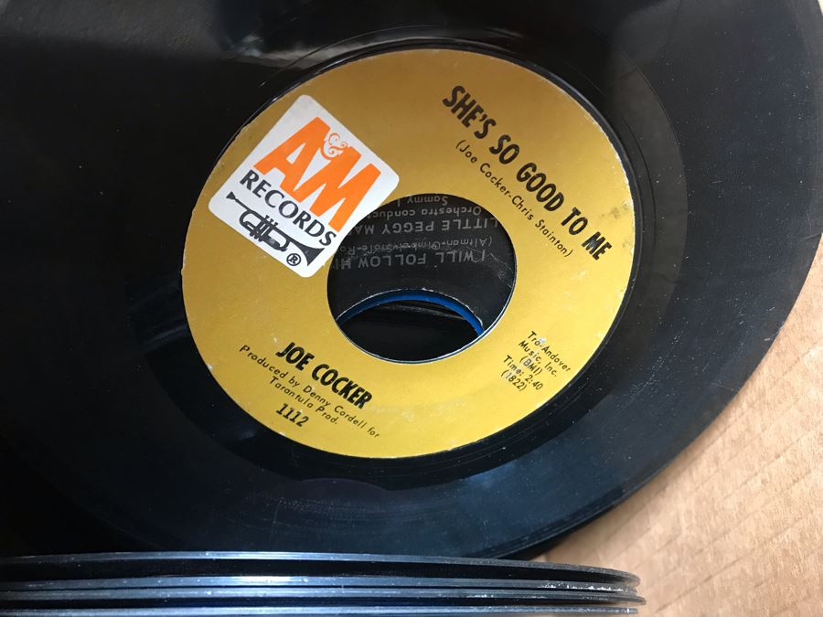 45RPM Vinyl Record Lot With Mainly 60s 70s Rock, Soul [Photo 11]