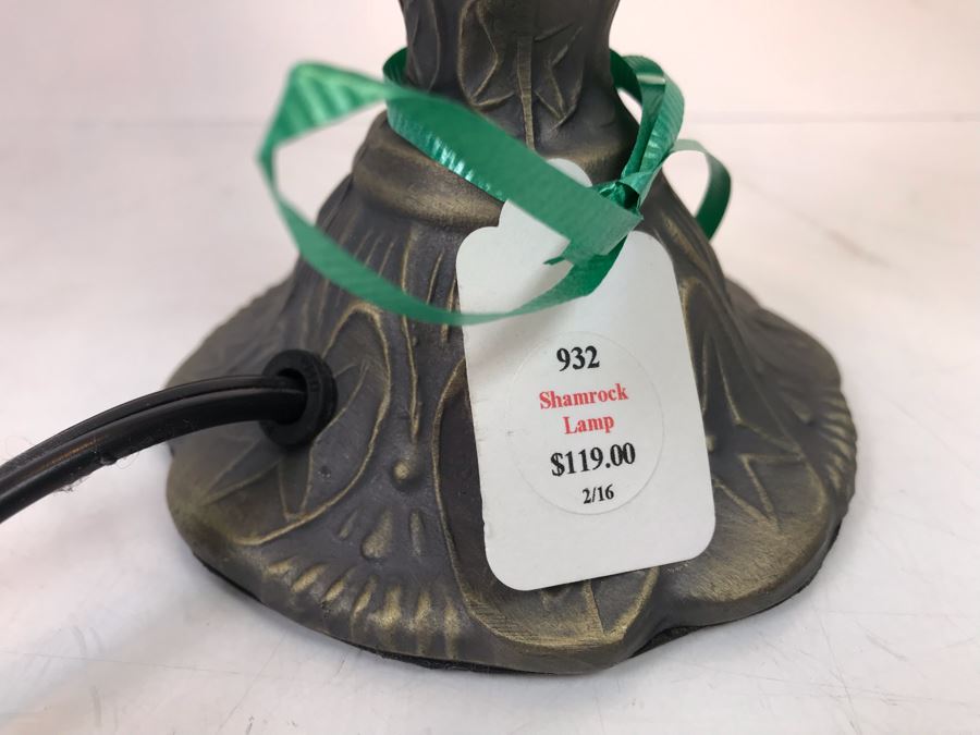Irish Shamrock Lamp Retails $119 [Photo 5]