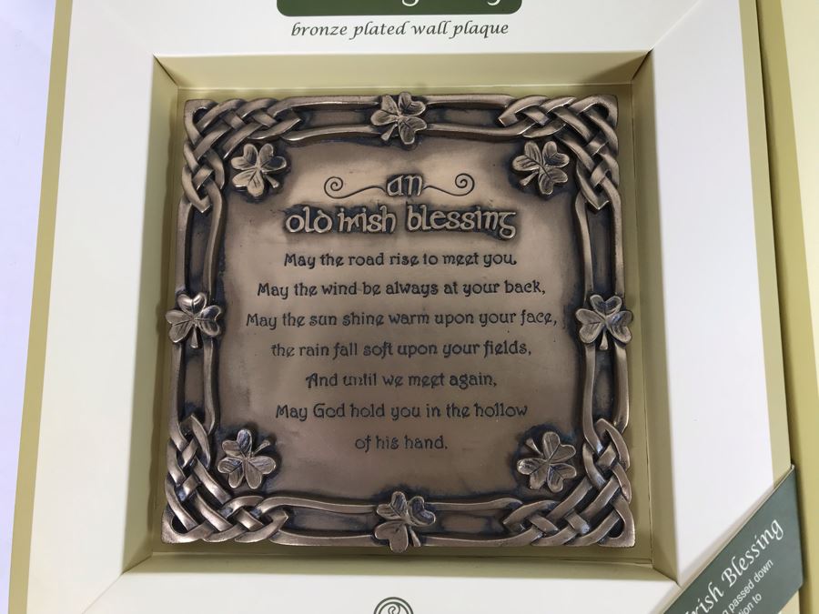 (4) New Celtic Shadows Bronze Gallery Plated Wall Plaques Retails $196 [Photo 9]