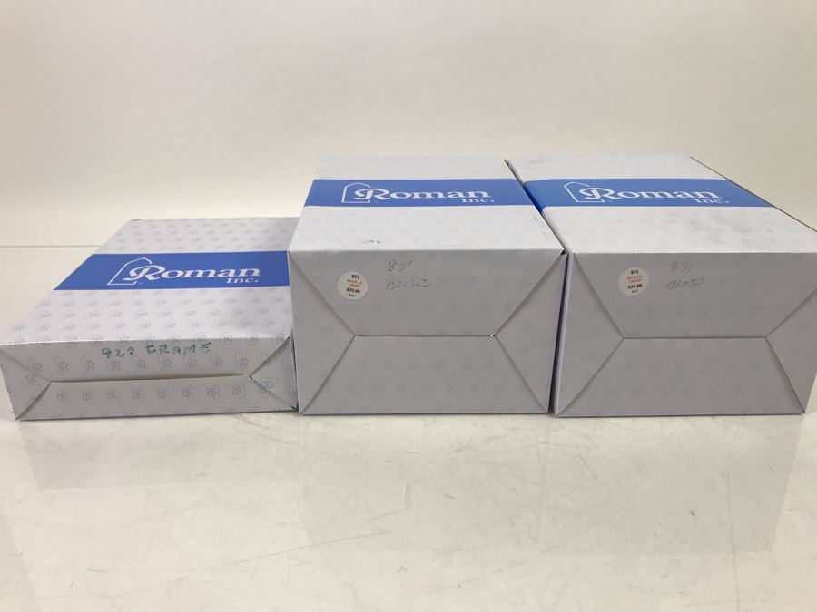 New Pair Of Roman Music Box Crosses And Picture Frame Retails $107 [Photo 7]