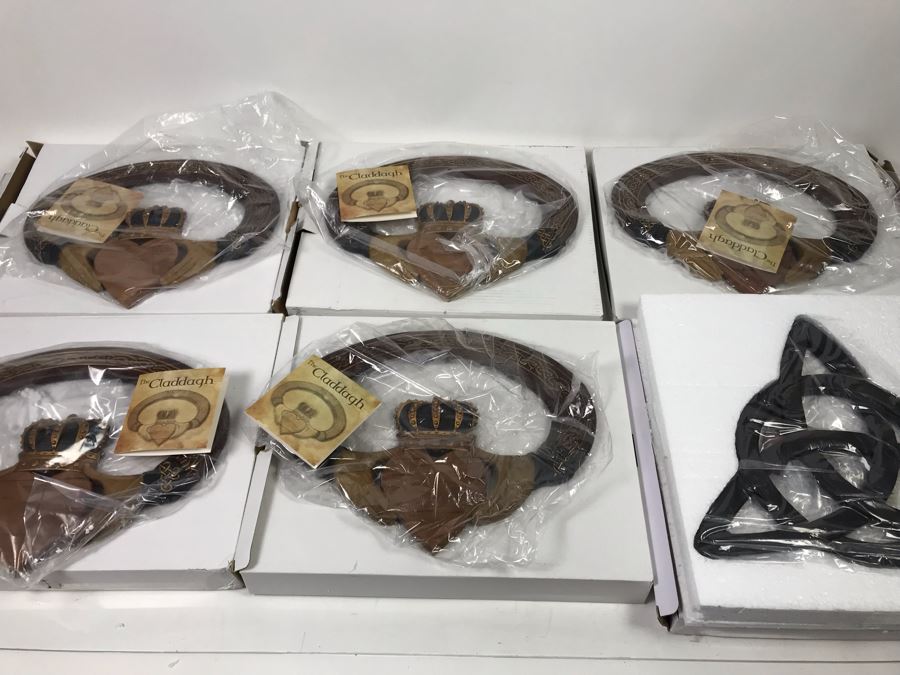 (6) New Wall Plaques: (5) The Claddagh, (1) Trinity Cross Retails $234 [Photo 2]