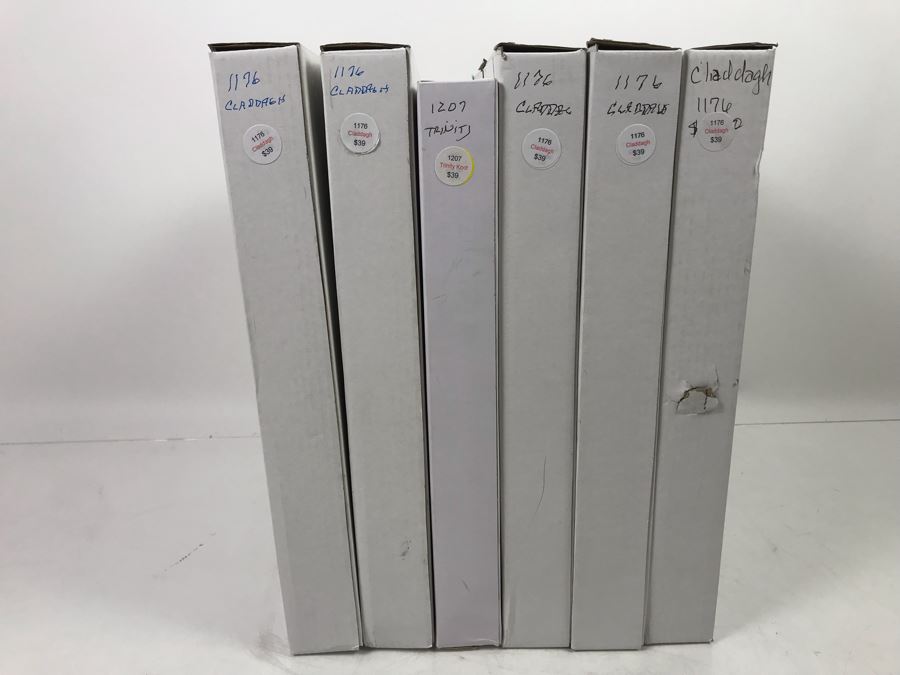 (6) New Wall Plaques: (5) The Claddagh, (1) Trinity Cross Retails $234 [Photo 9]