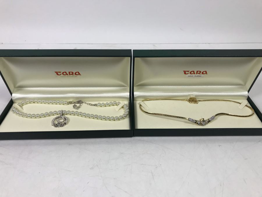 Pair Of New Irish Tara Necklaces Claddagh Retails $319 [Photo 13]