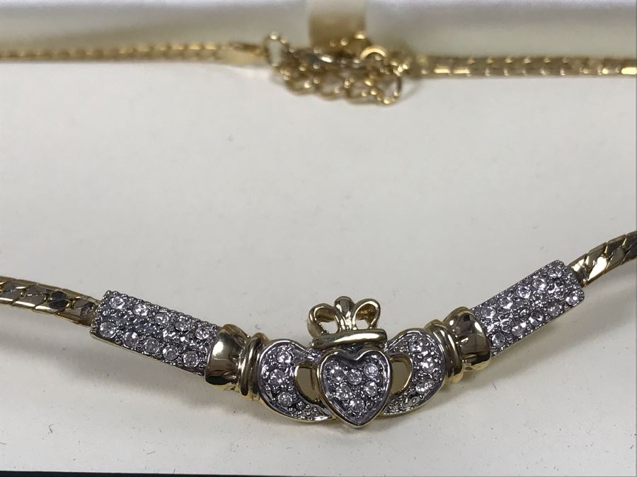 Pair Of New Irish Tara Necklaces Claddagh Retails $319 [Photo 10]