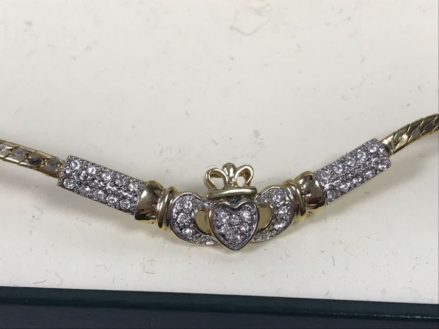 Pair Of New Irish Tara Necklaces Claddagh Retails $319 [Photo 8]