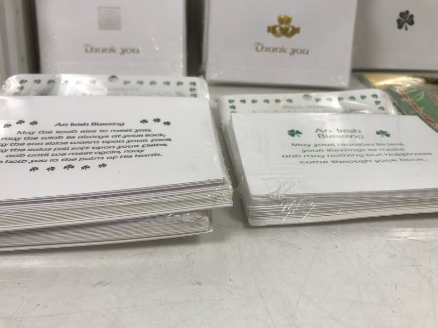 (53) New Irish Note Cards And (2) Magnetic Memo Pads Retails $649 [Photo 12]