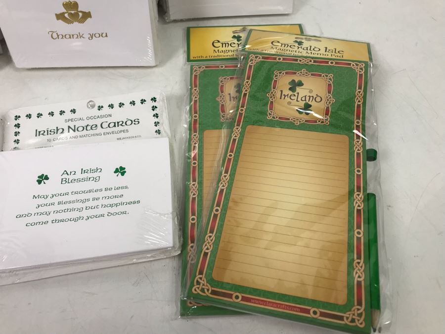 (53) New Irish Note Cards And (2) Magnetic Memo Pads Retails $649 [Photo 10]