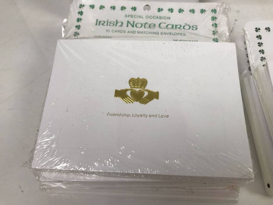 (53) New Irish Note Cards And (2) Magnetic Memo Pads Retails $649 [Photo 7]