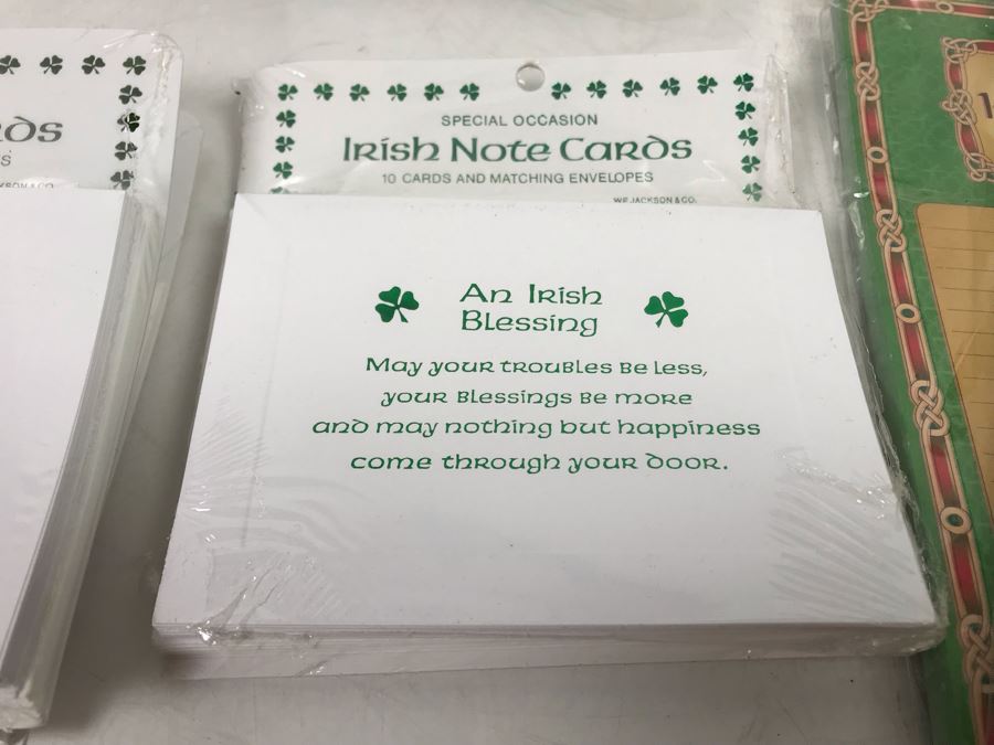 (53) New Irish Note Cards And (2) Magnetic Memo Pads Retails $649 [Photo 9]