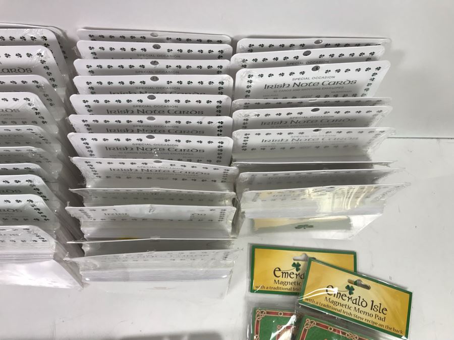 (53) New Irish Note Cards And (2) Magnetic Memo Pads Retails $649 [Photo 14]