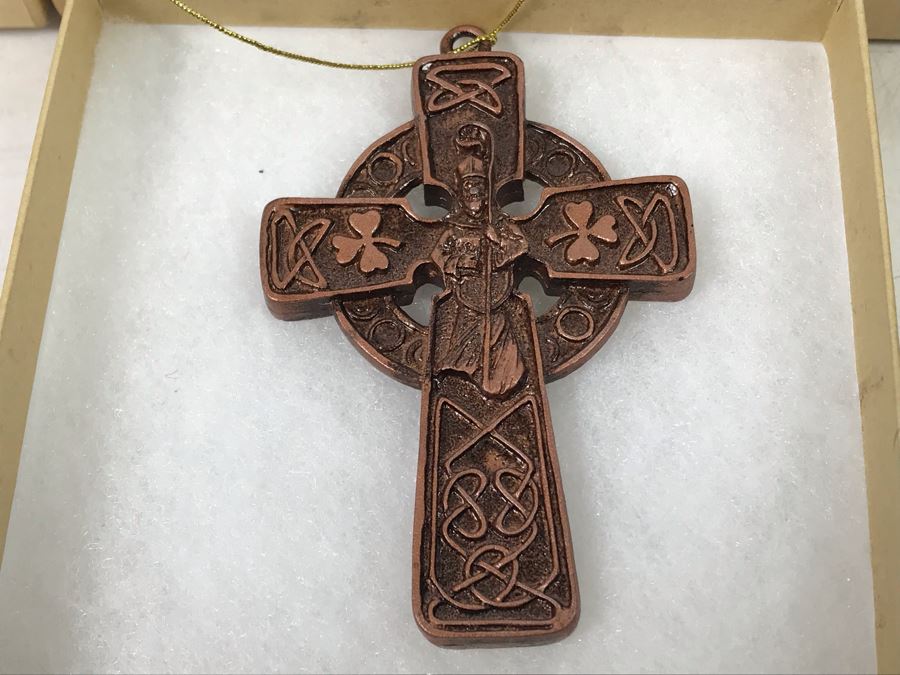 (10) St. Patrick's Cross Ornaments $120 [Photo 4]