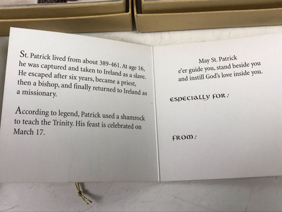 (10) St. Patrick's Cross Ornaments $120 [Photo 6]