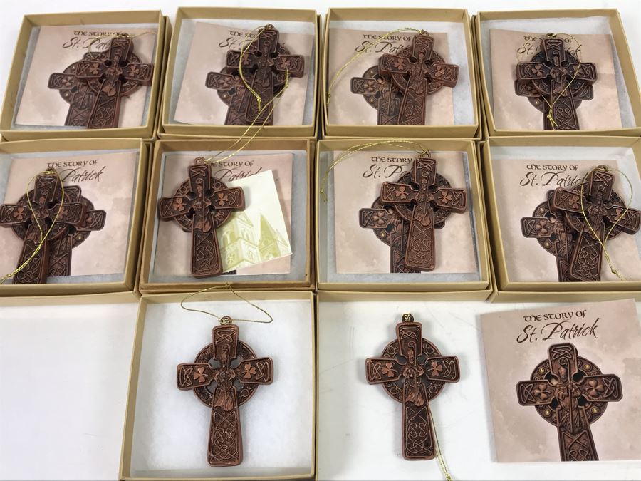 (10) St. Patrick's Cross Ornaments $120 [Photo 2]